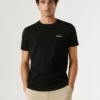 Slim Fit T-Shirt mit Logo-Print Slim Fit T-Shirt mit Logo-Print