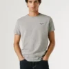 Slim Fit T-Shirt mit Logo-Print Slim Fit T-Shirt mit Logo-Print