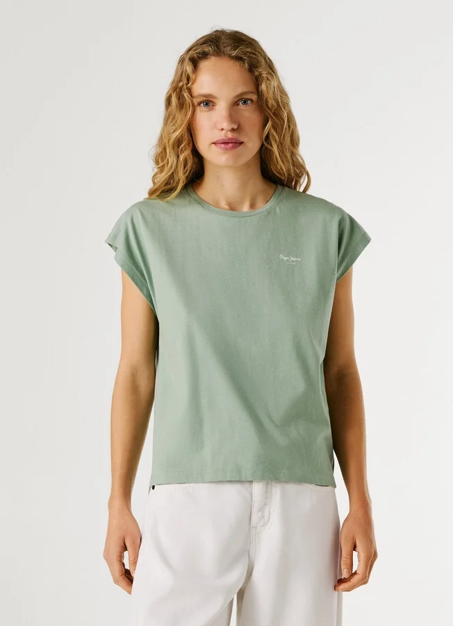 Slim Fit T-Shirt mit Logo-Print Slim Fit T-Shirt mit Logo-Print