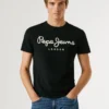 Slim Fit T-Shirt mit Logo-Print Slim Fit T-Shirt mit Logo-Print