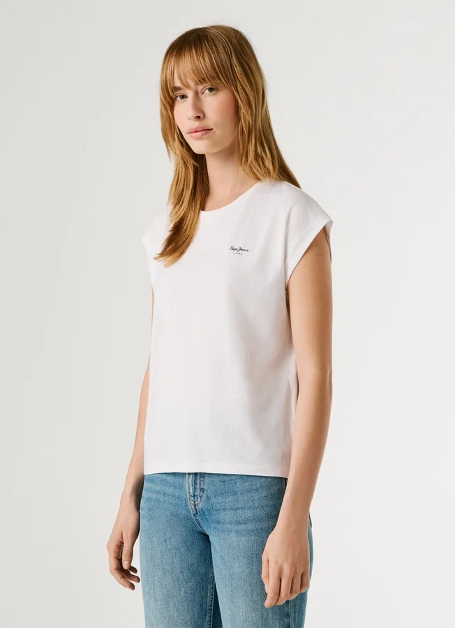 Slim Fit T-Shirt mit Logo-Print Slim Fit T-Shirt mit Logo-Print