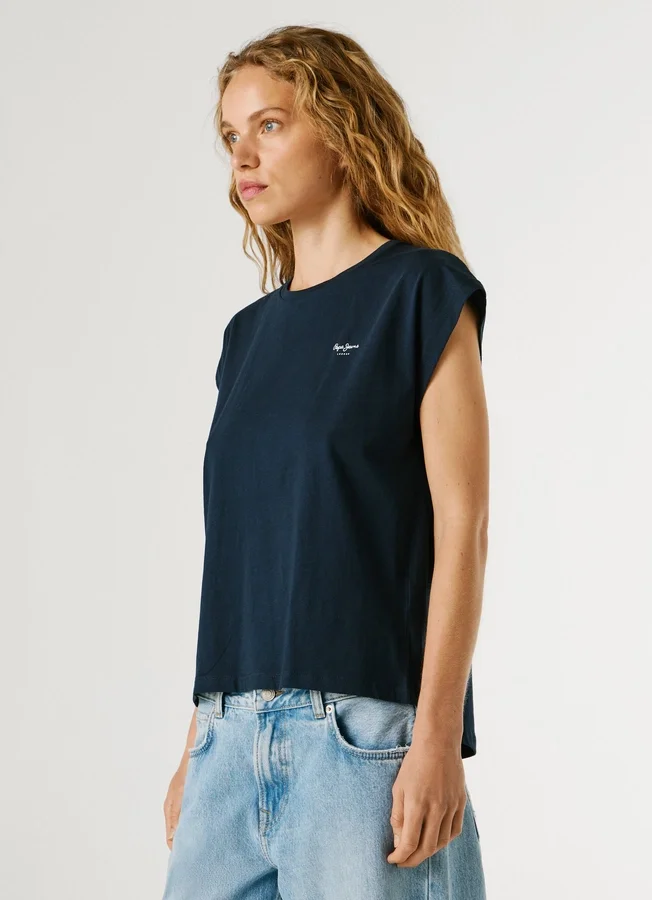 Slim Fit T-Shirt mit Logo-Print Slim Fit T-Shirt mit Logo-Print