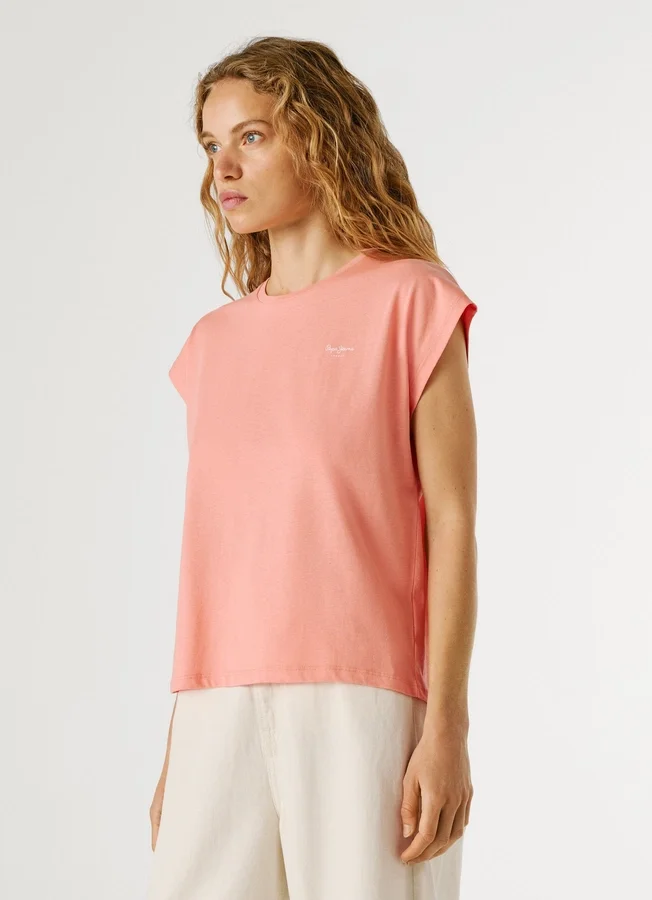 Slim Fit T-Shirt mit Logo-Print Slim Fit T-Shirt mit Logo-Print