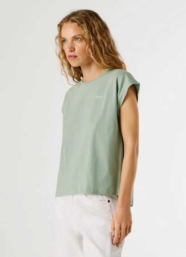 Slim Fit T-Shirt mit Logo-Print Slim Fit T-Shirt mit Logo-Print