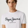 Slim Fit T-Shirt mit Logo-Print Slim Fit T-Shirt mit Logo-Print