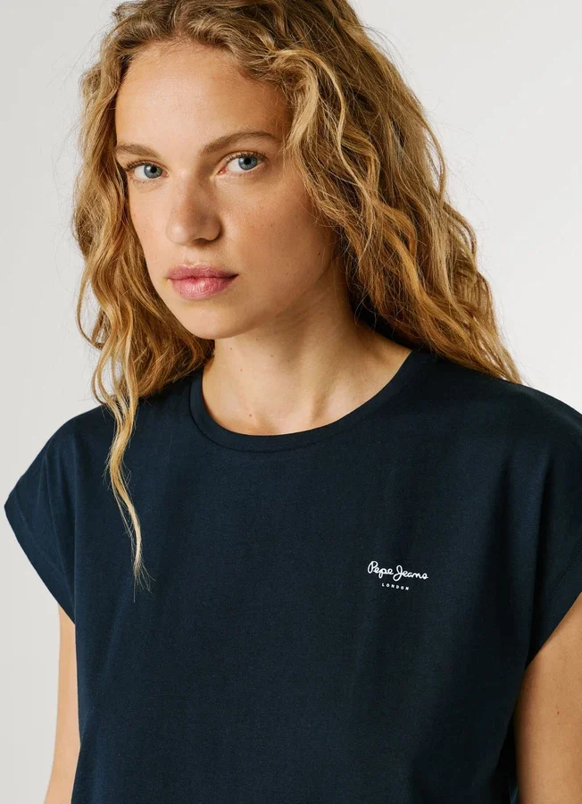 Slim Fit T-Shirt mit Logo-Print Slim Fit T-Shirt mit Logo-Print