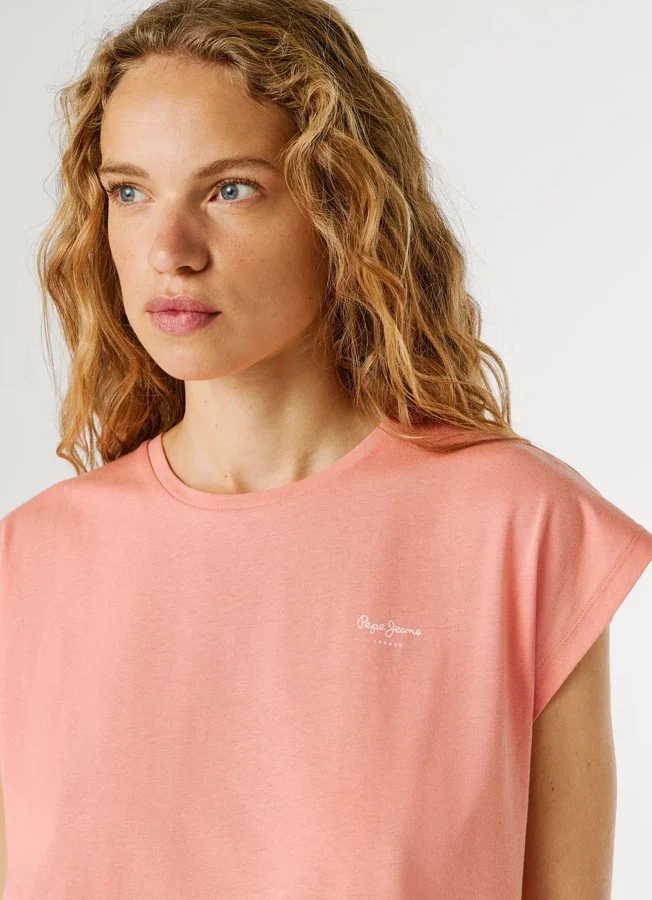 Slim Fit T-Shirt mit Logo-Print Slim Fit T-Shirt mit Logo-Print