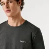 Slim Fit T-Shirt mit Logo-Print Slim Fit T-Shirt mit Logo-Print