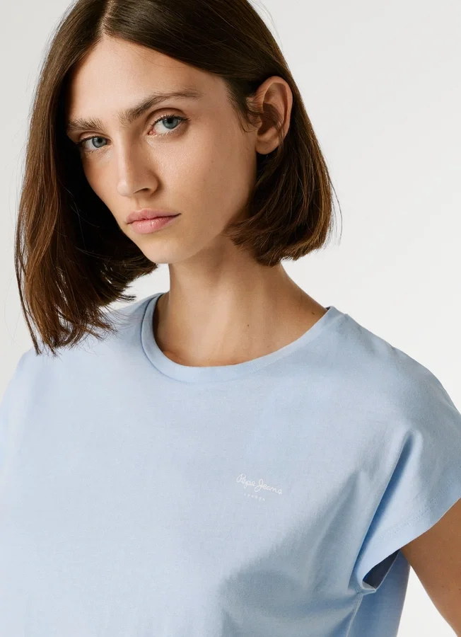 Slim Fit T-Shirt mit Logo-Print Slim Fit T-Shirt mit Logo-Print