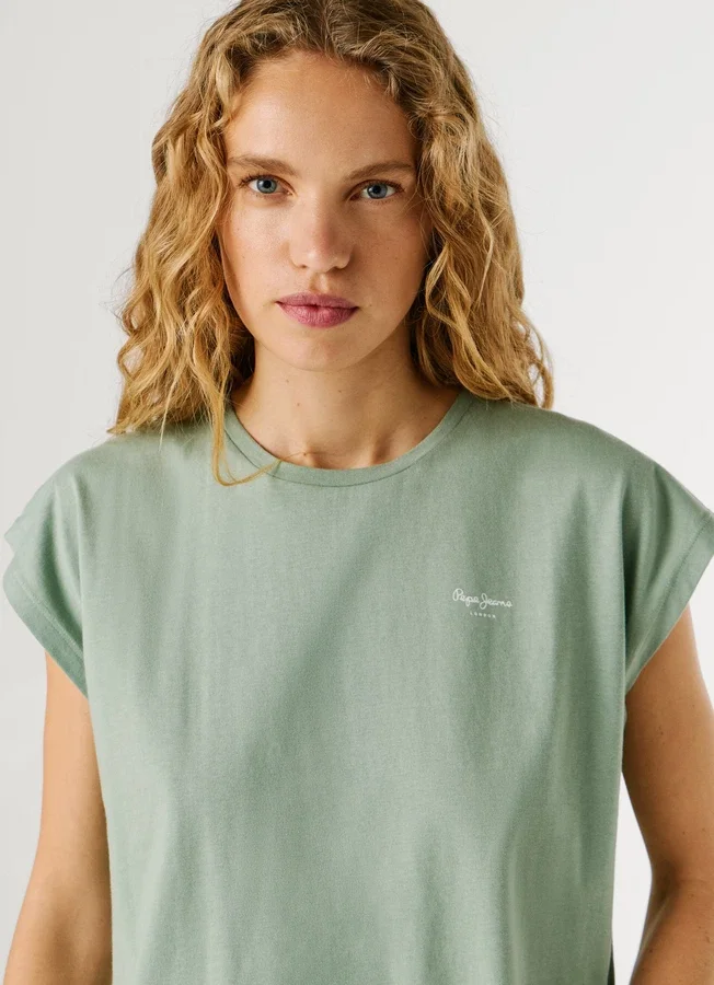 Slim Fit T-Shirt mit Logo-Print Slim Fit T-Shirt mit Logo-Print