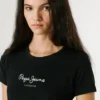Slim Fit T-Shirt mit Logo-Print Slim Fit T-Shirt mit Logo-Print