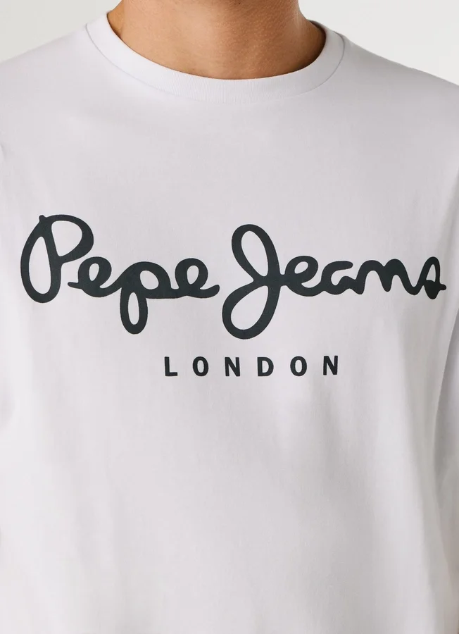 Slim Fit T-Shirt mit Logo-Print Slim Fit T-Shirt mit Logo-Print