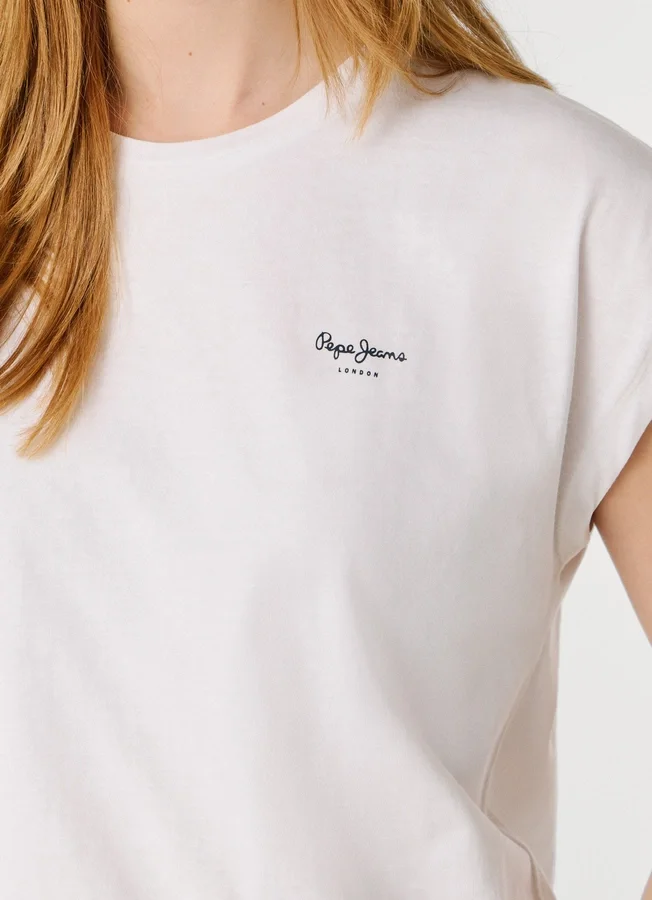 Slim Fit T-Shirt mit Logo-Print Slim Fit T-Shirt mit Logo-Print