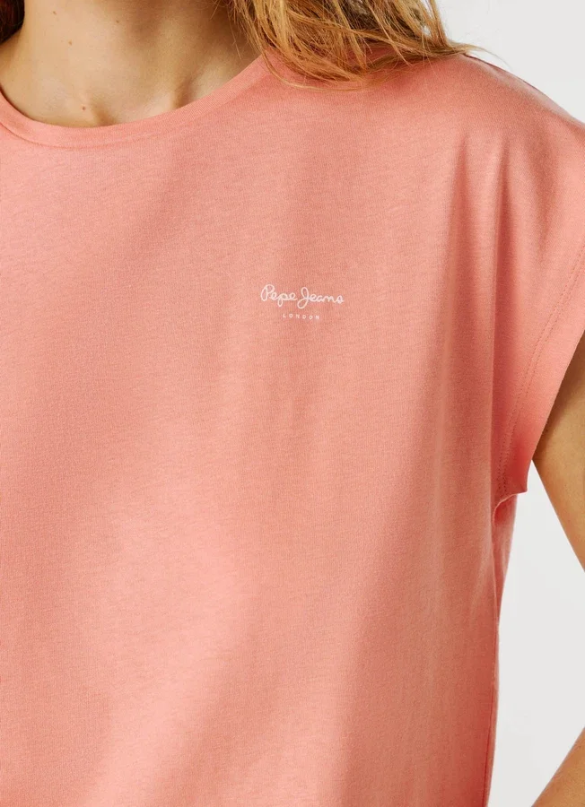 Slim Fit T-Shirt mit Logo-Print Slim Fit T-Shirt mit Logo-Print