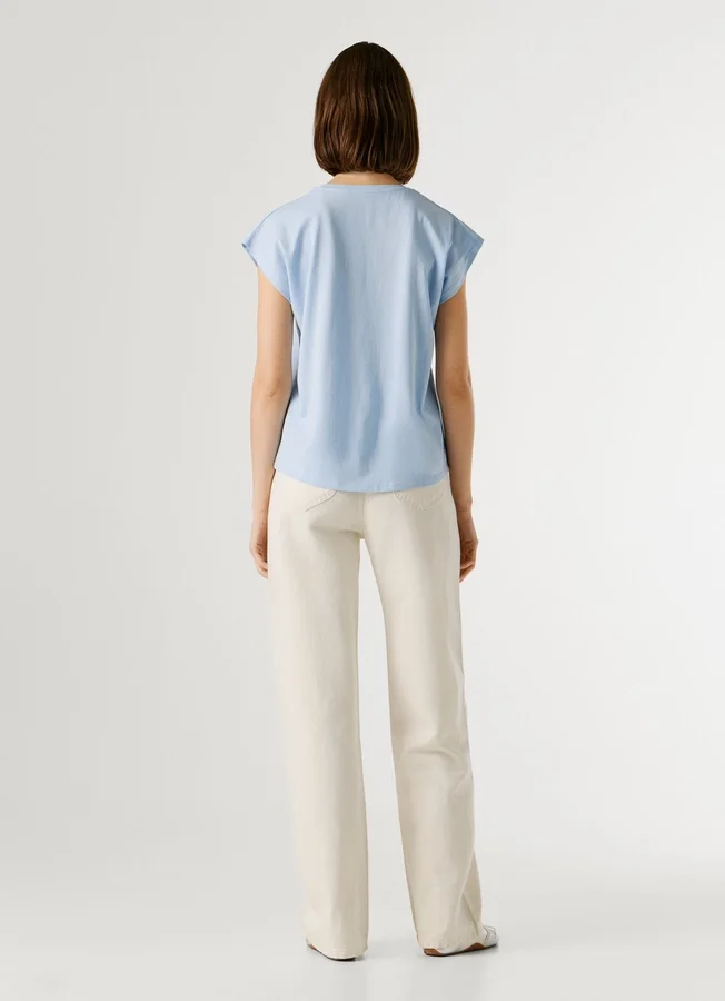 Slim Fit T-Shirt mit Logo-Print Slim Fit T-Shirt mit Logo-Print