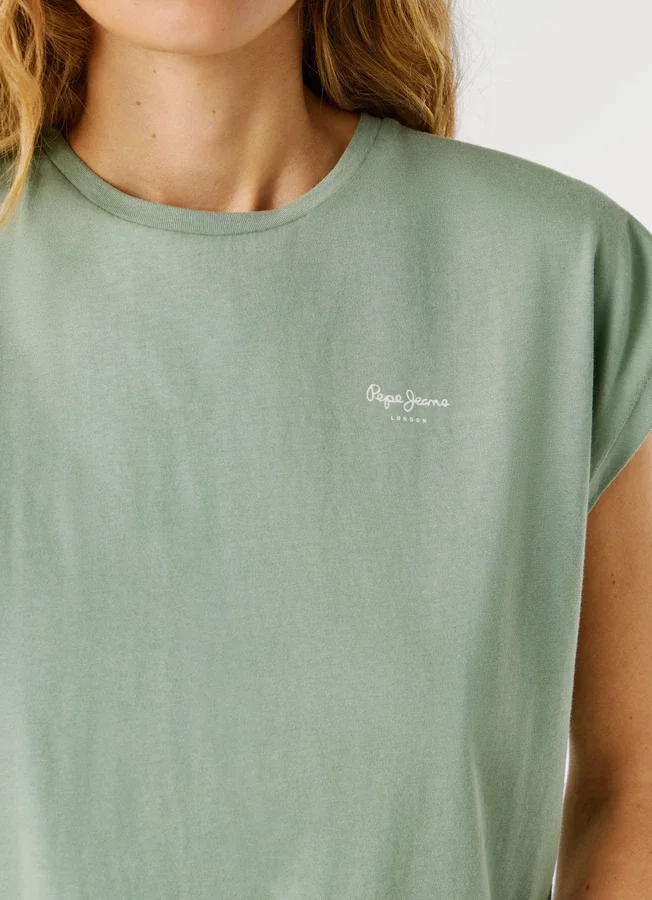Slim Fit T-Shirt mit Logo-Print Slim Fit T-Shirt mit Logo-Print