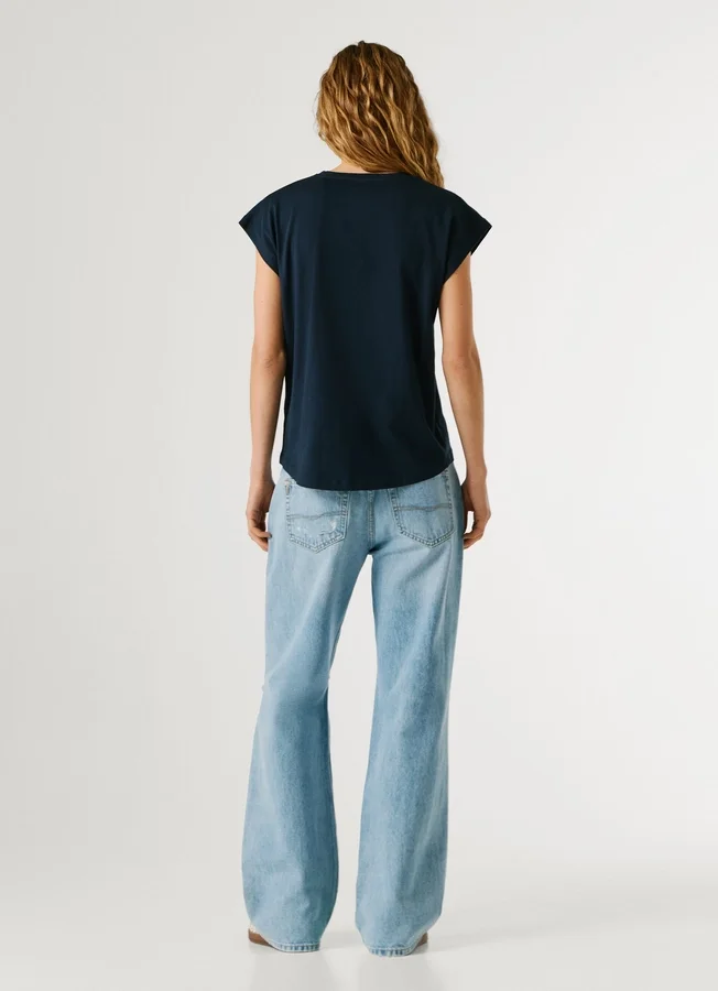 Slim Fit T-Shirt mit Logo-Print Slim Fit T-Shirt mit Logo-Print
