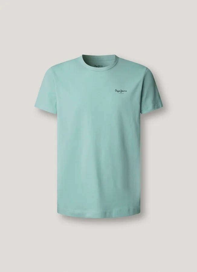 Slim Fit T-Shirt mit Logo-Print Slim Fit T-Shirt mit Logo-Print