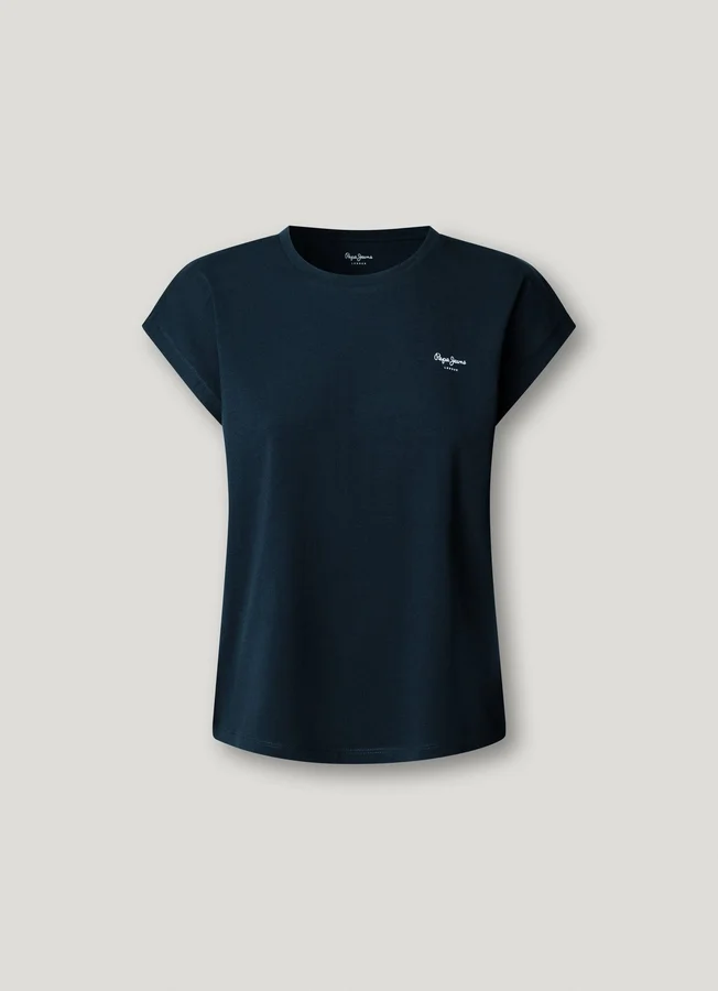 Slim Fit T-Shirt mit Logo-Print Slim Fit T-Shirt mit Logo-Print