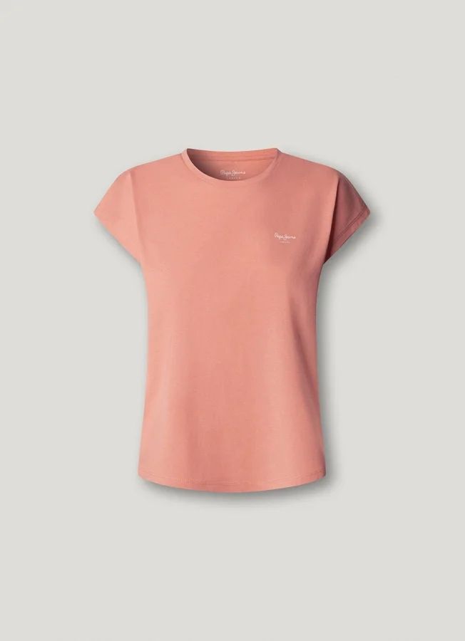 Slim Fit T-Shirt mit Logo-Print Slim Fit T-Shirt mit Logo-Print