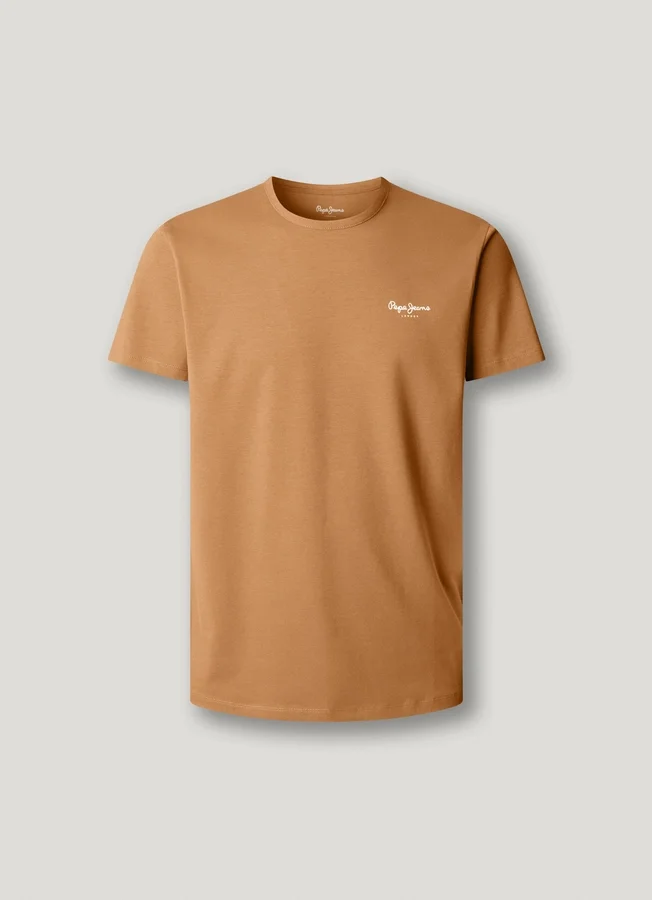 Slim Fit T-Shirt mit Logo-Print Slim Fit T-Shirt mit Logo-Print