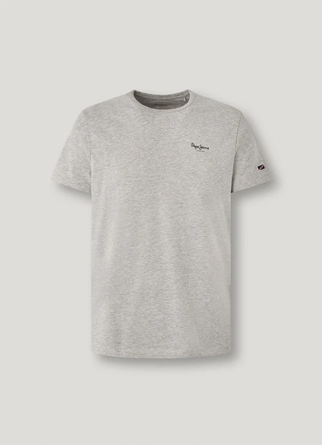 Slim Fit T-Shirt mit Logo-Print Slim Fit T-Shirt mit Logo-Print