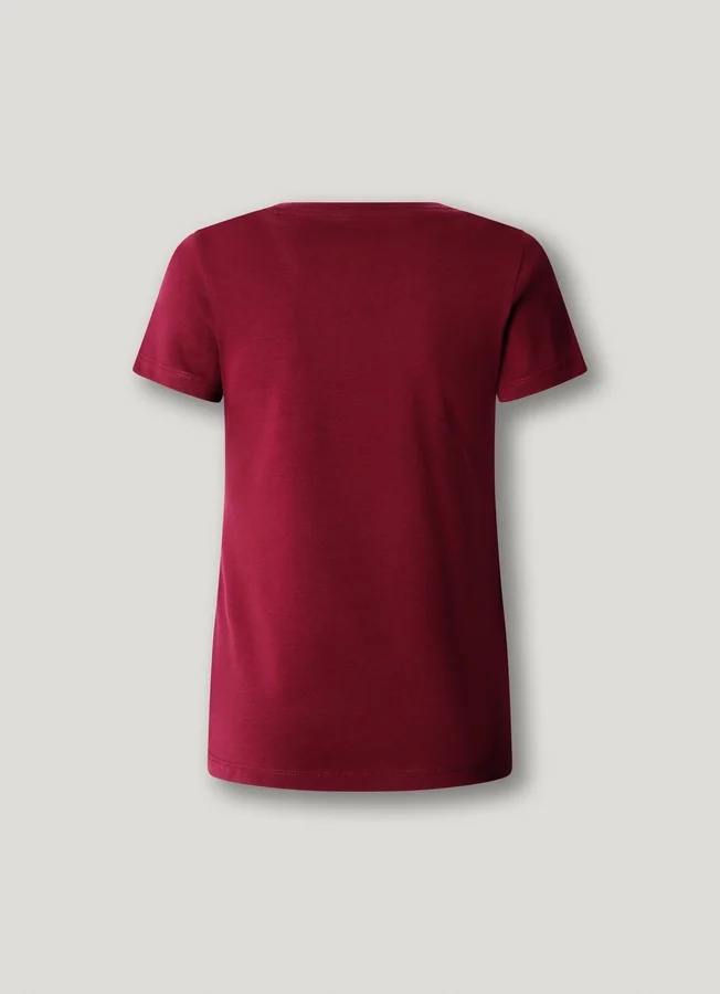 Slim Fit T-Shirt mit Logo-Print Slim Fit T-Shirt mit Logo-Print