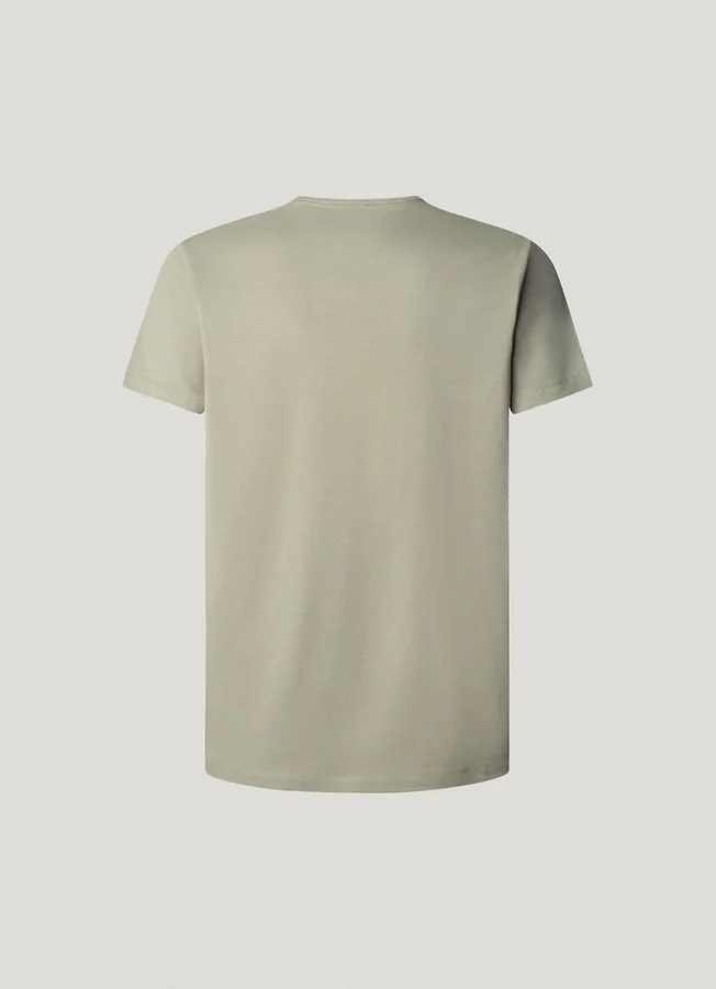 Slim Fit T-Shirt mit Logo-Print Slim Fit T-Shirt mit Logo-Print