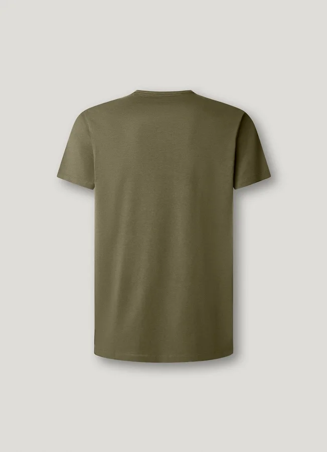 Slim Fit T-Shirt mit Logo-Print Slim Fit T-Shirt mit Logo-Print