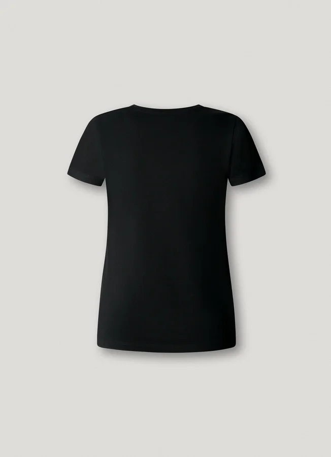 Slim Fit T-Shirt mit Logo-Print Slim Fit T-Shirt mit Logo-Print