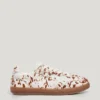 Sneaker aus Leder mit Animal-Print – Ball