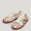 Sneaker aus Leder mit Animal-Print – Ball