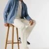 Sneaker aus Leder mit Details aus Wildleder Sneaker aus Leder mit Details aus Wildleder