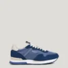 Sneaker aus Leder mit Details aus Wildleder Sneaker aus Leder mit Details aus Wildleder