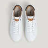 Sneaker aus Leder mit Details aus Wildleder Sneaker aus Leder mit Details aus Wildleder