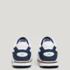 Sneaker aus Leder mit Details aus Wildleder Sneaker aus Leder mit Details aus Wildleder