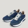 Sneaker aus Leder mit Details aus Wildleder Sneaker aus Leder mit Details aus Wildleder