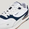 Sneaker aus Leder mit Details aus Wildleder Sneaker aus Leder mit Details aus Wildleder