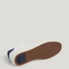 Sneaker aus Leder mit Details aus Wildleder Sneaker aus Leder mit Details aus Wildleder