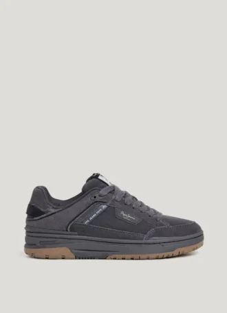 Sneaker mit Cupsole aus Wildleder