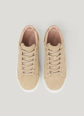 Sneaker mit Cupsole aus Wildleder