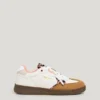 Sneaker mit Cupsole und Animal-Print-Details