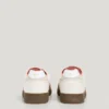 Sneaker mit Cupsole und Animal-Print-Details