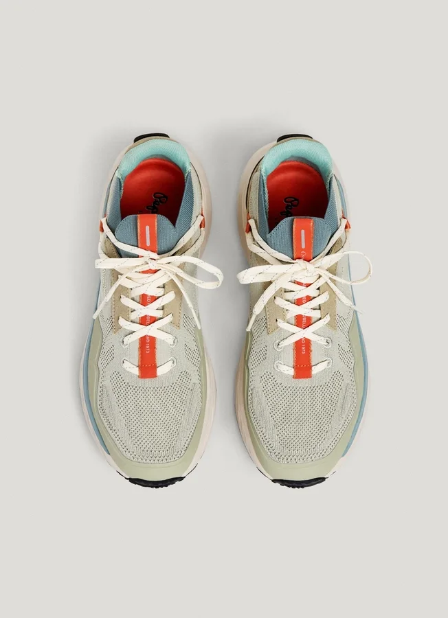 Sneaker mit Strickmaterial – Cromer Sneaker mit Strickmaterial – Cromer