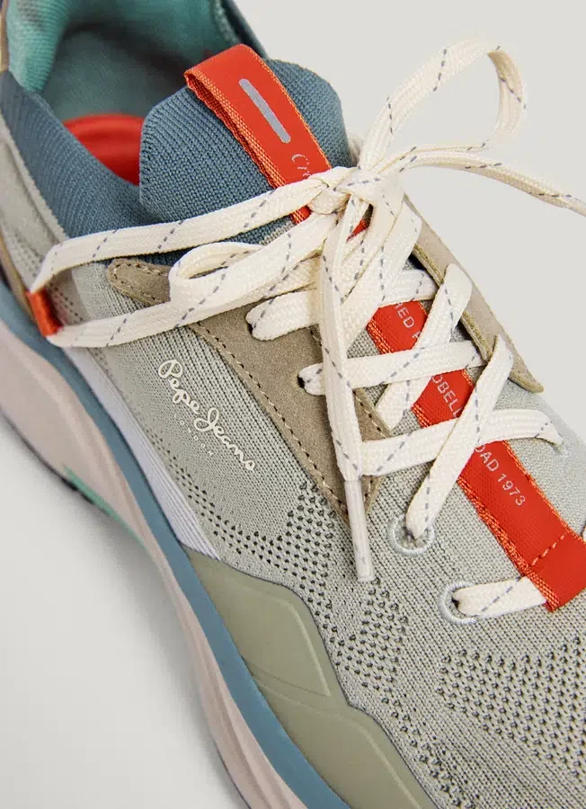 Sneaker mit Strickmaterial – Cromer Sneaker mit Strickmaterial – Cromer