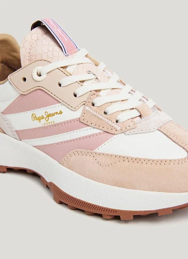 Sneaker mit Wildlederdetails – Lucky Sneaker mit Wildlederdetails – Lucky