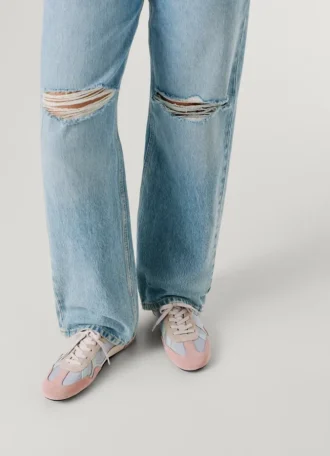 Sneaker mit Wildlederdetails – Noa