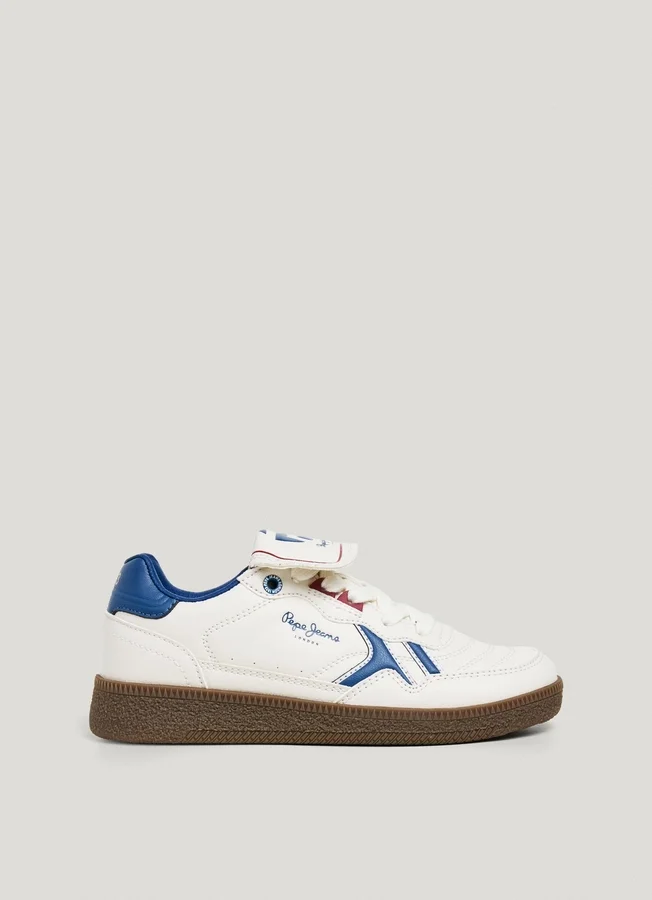 Sneakers mit Cupsole in Lederoptik Sneakers mit Cupsole in Lederoptik