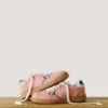 Sneakers mit Cupsole in Wildlederoptik