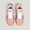 Sneakers mit Cupsole in Wildlederoptik